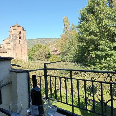 un vinito en la terraza